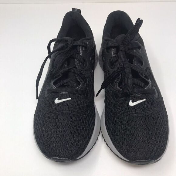 Nike Legend React Womens Size 7 Running Shoes Black Metallic Gold AA1626 004 - Picture 6 of 15